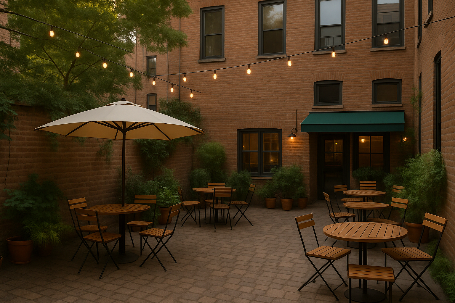 A barista preparing pour-over coffee at a Seattle cafe